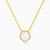 MLN645 - Butterfly Colored Stones Necklace in 18K Gold - 21046110705-1.jpg