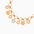LGB12 - Flower Cubic Zirconia Chain Bracelet in 21K Gold - 22010020053-3.jpg