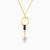 LIN499 - Multishaped Pearl & Blue Stone Chain Necklace in 18K Gold - 111406140010-2.jpg