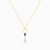 LIN499 - Multishaped Pearl & Blue Stone Chain Necklace in 18K Gold - 111406140010-3.jpg