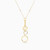 LIN315 - Circle Colored Stones Necklace in 18K Gold - 111408100003-2.jpg