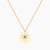 MLN949 - Sun Green Stones Necklace In 18K Gold - 21046140945-1.jpg