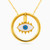 MLN1111 - Evil Eye Enamel Coated Necklace In 18K Gold - 21046110973-1.jpg