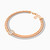 LGB281 - Beaded Cubic Zirconia Chain Bracelet in 21K Gold - 22010020230 -2.jpg