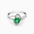 LDR1994 - Circle Diamond & Green Stones Ring in 18K Gold - ERG00035EM-1.jpg