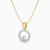 LDN1465 - Circle Diamond Necklace in 18K Gold - SAP03975-YG-3.jpg