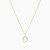 MLN1121 - Spiral Green Stones Necklace In 18K Gold - 21046111028-3.jpg