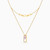MLN1120 - Links Purple Stone Layered Necklace in 18K Gold - 21046111029-3.jpg