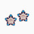LDE154 - Flower Diamond Stud Earrings in 18K Gold - KE603666-1.jpg