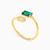LIR190 - Baguette Green Stone & Diamonds Two Headed Ring in 18K Gold - 111104120334-2.jpg