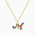 MLN1163 - Letter M Enamel Coated Necklace In 18K Gold - 21046111054-1.jpg