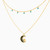 MLN585 - Crescent Colored Stones Necklace in 18K Gold - 21046030251-2.jpg