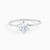 LIR176 - Round Cubic Zirconia Statement Ring in 18K Gold - 111101200056-1.jpg