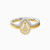 LIR114 - Pear Diamonds Twin Rings in 18K Gold - 111102400047-1.jpg