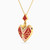 MLN1210 - Heart Diamonds & Enamel Coated Necklace In 18K Gold - 21046111072-2.jpg