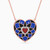 LDN1737 - Heart Diamond & Colored Stones Necklace in 18K Gold - KP201457RB-1.jpg