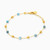 WB173 - Circle Colored Stones Gold Plated Chain Bracelet - 97383618-2.jpg WB173 - Circle Colored Stones Gold Plated Chain Bracelet - 97383618-2.jpg