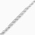 WB163 - Link Clear Stone Sterling Silver Chain Bracelet - 87381518-3.jpg WB163 - Link Clear Stone Sterling Silver Chain Bracelet - 87381518-3.jpg