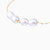 LGB404 - Round Pearl Chain Bracelet in 18K Gold - LBR00025-4.jpg