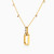 MLN1241 - Rectangle Colored Stones Necklace in 18K Gold - 21046111078-2.jpg