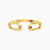 MLR479 - Rectangle Shaped Colored Stones Two headed Ring in 18K Gold - 21048110697-1.jpg