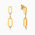 MLE330 - Rectangle Shaped Colored Stones Drop Earrings in 18K Gold - 21051110325-2.jpg