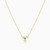 LIN953 - Flower Green Stones Necklace in 18K Gold - 111413180054-3.jpg