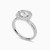 LGDR57 - 0.91 CT Brilliant Lab Grown Diamond Statement Ring in 18K Gold - AJR35519-3.jpg