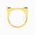 MLR403 - Rectangle Colored Stones Ring in 18K Gold - 21048110625-3.jpg