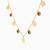 LIN965 - Multishaped Colored Stones Charms Necklace in 18K Gold - 111404180390-2.jpg