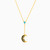 MLN1300 - Crescent Colored Stones & Enamel Coated Pendant Necklace in 18K Gold - 21046030253-2.jpg