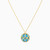 LIN969 - Sphere Colored Stones Necklace in 18K Gold - 111410150008-3.jpg