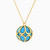 LIN969 - Sphere Colored Stones Necklace in 18K Gold - 111410150008-2.jpg