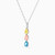 LIN992 - Pear Colored Stones Necklace in 18K Gold - 121404280012-2.jpg
