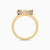 LDR2158 - Circle Diamond & Enamel Coated Ring in 18K Gold - AJR35273A-14-3.jpg