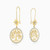 LDE559 - Circle Diamond Drop Earrings in 18K Gold - LEA50055-4.jpg