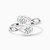 LGDR88 - 0.7 CT Pear Lab Grown Diamond Two headed Ring in 18K Gold - AJR35532-1.jpg