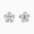 LDE603 - Flower Diamond Stud Earrings in 18K Gold - KE608751-1.jpg