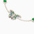 WB198 - Butterfly Colored Stones Sterling Silver Chain Bracelet - GB14702A-3.jpg