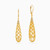 WE177 - Pear Clear Stone Gold Plated Drop Earrings - GE02383A-1.jpg