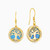 WE198 - Tree Enamel Coated Gold Plated Drop Earrings - GE14493A-1.jpg