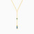 MLN310 - Baguette Colored Stones Necklace In 18K Gold - 21046030079-2.jpg