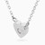 MLN836 - Heart Clear Stone Necklace In 18K Gold - 21046110806-2.jpg