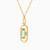 LIN1040 - Oval Colored Stones Necklace in 18K Gold - 111404150394-3.jpg