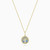 WN244 - Tree Colored Stones Gold Plated Necklace - GP14493A-3.jpg