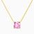 MLN69 - Square Colored Stones Necklace in 18K Gold - 21046110731-1.jpg