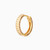 LGE162 - Textured Hoop Earrings in 21K Gold - 92003110003-4.jpg