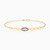 LIB277 - Oval Purple Stone Chain Bracelet in 18K Gold - 111304180415-1.jpg LIB277 - Oval Purple Stone Chain Bracelet in 18K Gold - 111304180415-1.jpg