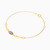 LIB277 - Oval Purple Stone Chain Bracelet in 18K Gold - 111304180415-3.jpg LIB277 - Oval Purple Stone Chain Bracelet in 18K Gold - 111304180415-3.jpg
