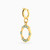 MLN1393 - Hexagon Turquoise Stones Charm in 18K Gold - 21053110103-3.jpg